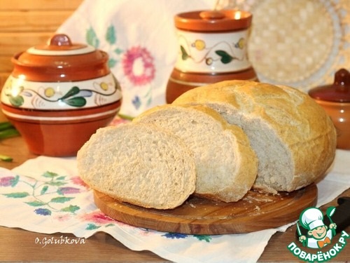 Цельнозерновой пшеничный хлеб на меде