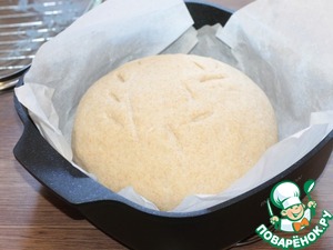 Цельнозерновой пшеничный хлеб на меде